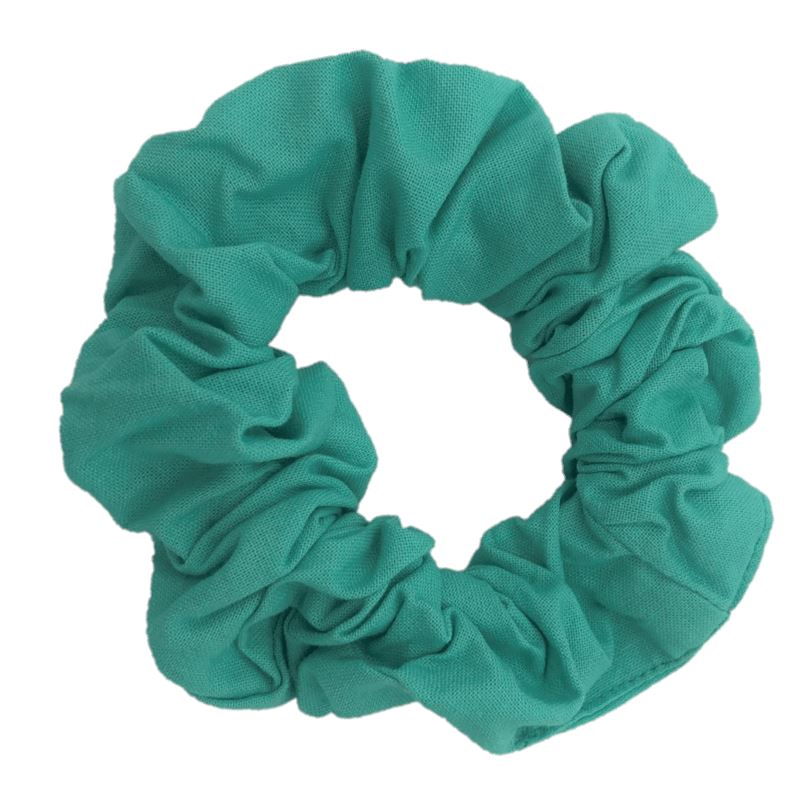 Dark Mint Green Scrunchie Scrunchies Ozzie Masks 