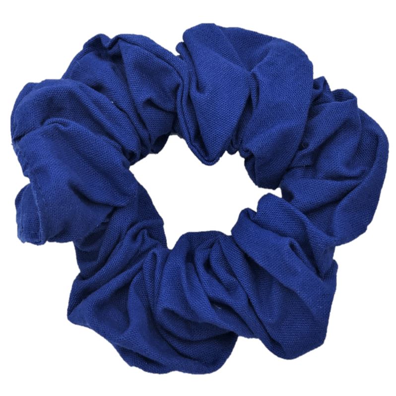 Royal Blue Scrunchie Scrunchies Ozzie Masks 