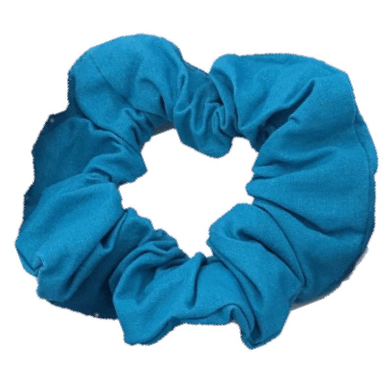 Turquoise Blue Scrunchie Scrunchies Ozzie Masks 
